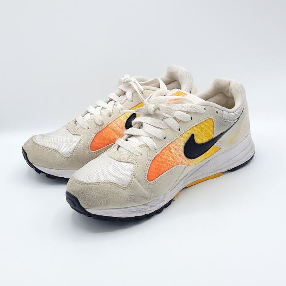 Nike air skylon ll  White Black amarillo AO4540-101 women's size 7.5 - Picture 4 of 9